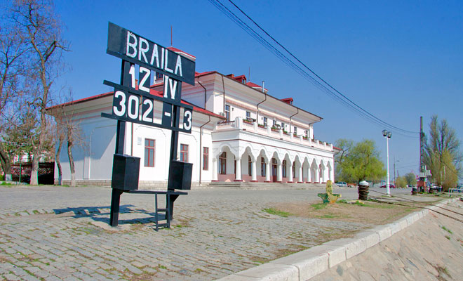 Gara Fluvială din orașul Brăila, județul Brăila