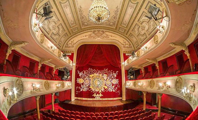 Teatrul Maria Filotti din orașul Brăila, județul Brăila