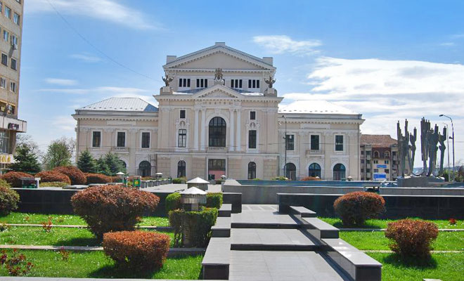 Palatul Cultural „Theodor Costescu” din orașul Drobeta Turnu Severin, județul Mehedinți
