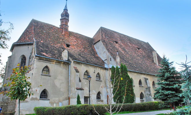 Biserica Mănăstirii din orașul Sighișoara, județul Mureș