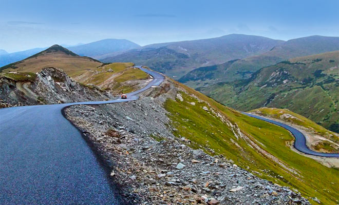 Transalpina din judetul Valcea